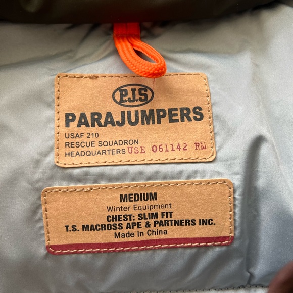 Parajumpers leather shearling jacket - Picture 2 of 8